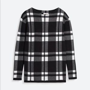 LE LIS Siri Plaid Pullover